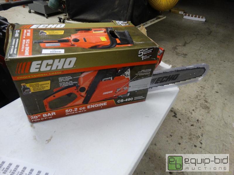 lot 100 image: Echo 50. 2 CC 20 Gas Chainsaw - New In Box....