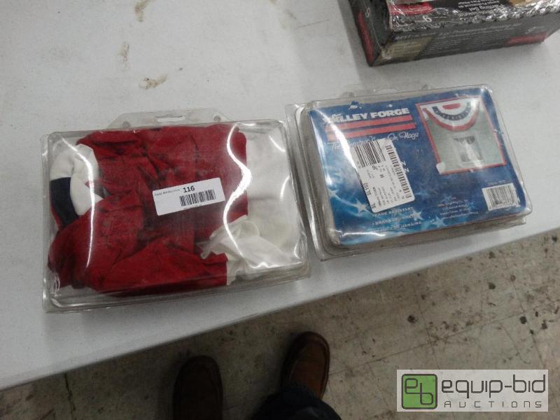 lot 116 image: 2 Red-White-Blue Banners....
