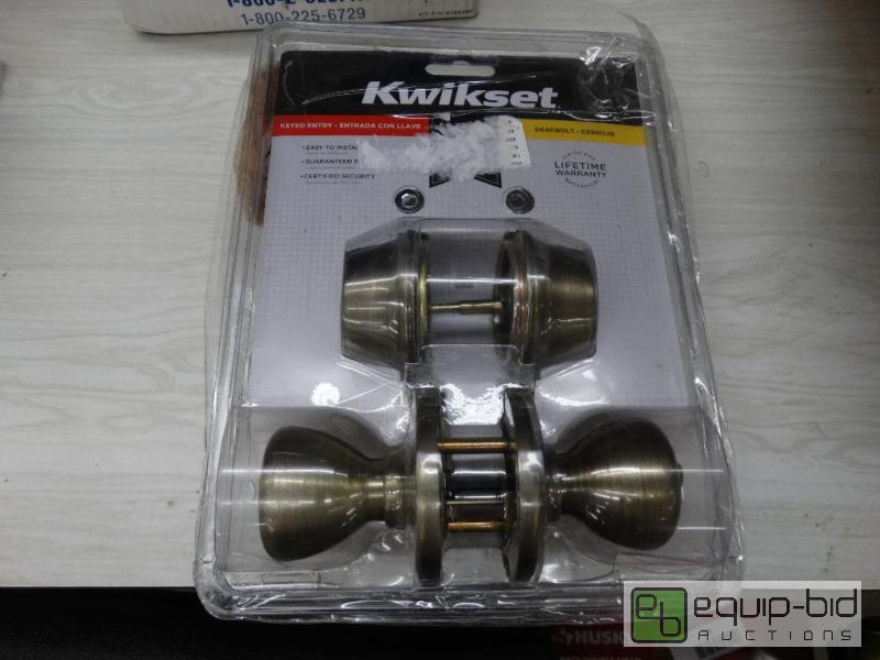 lot 126 image: Kwikset&nbspKeyed Entry Set WDead Bolt....
