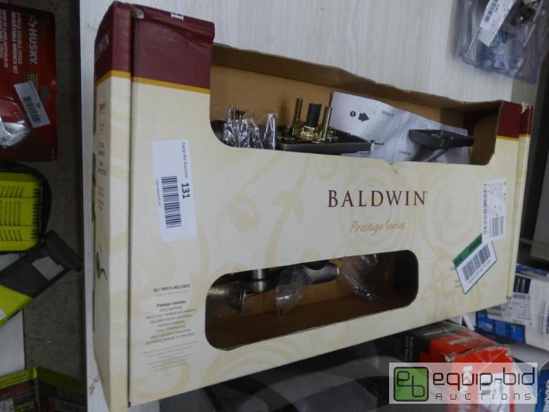 lot 131 image: Baldwin Prestige Series Front Entry Set WSma...