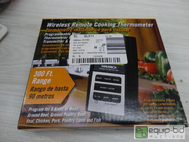 lot 141 image: &nbspWireless Remote Cooking Thermometer....