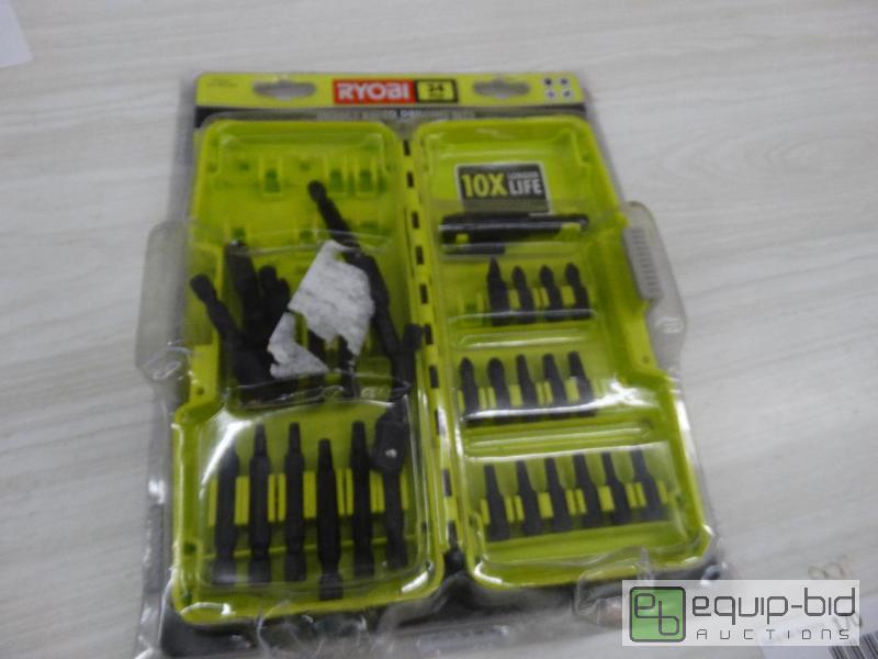 lot 170 image: Ryobi Impact Rated Driving Bit Set In Case....