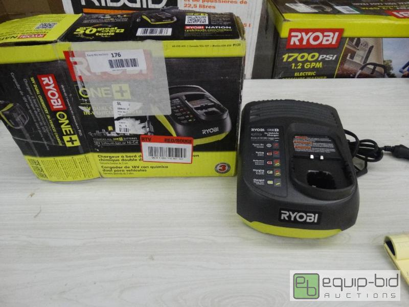 lot 176 image: Ryobi&nbsp18 Volt Dual Chemistry In Vehicle ...
