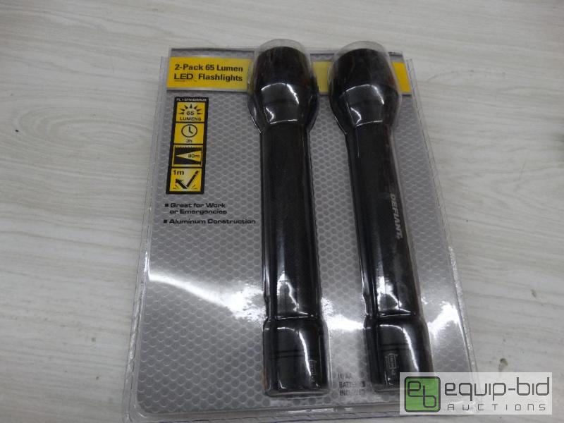 lot 182 image: 2 Pack LED 65 Lumen Flash Lights....