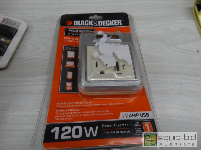 lot 185 image: Black &amp Decker Power Inverter....