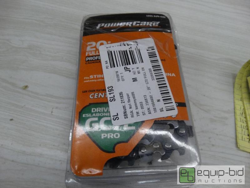 lot 187 image: Power Care 20 Chainsaw Chain....