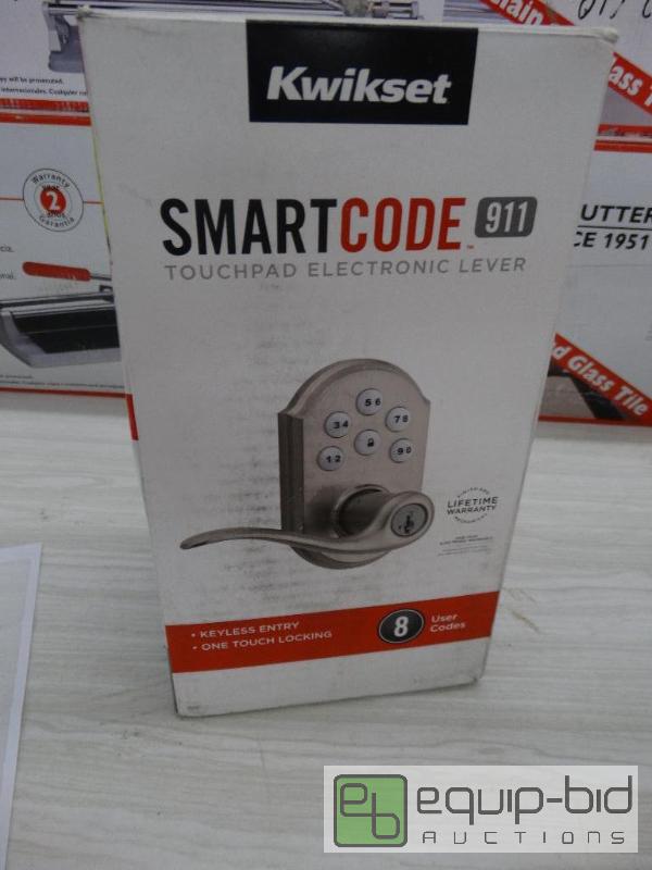 lot 200 image: Kwikset Smart Code Touchpad &nbspElectronic ...