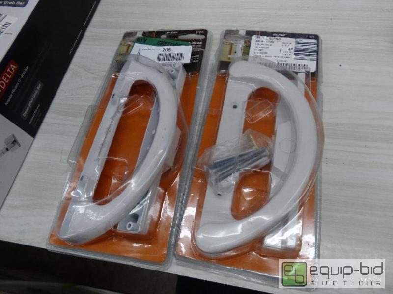 lot 206 image: 2 Patio Door Handles - May Need Hardware....