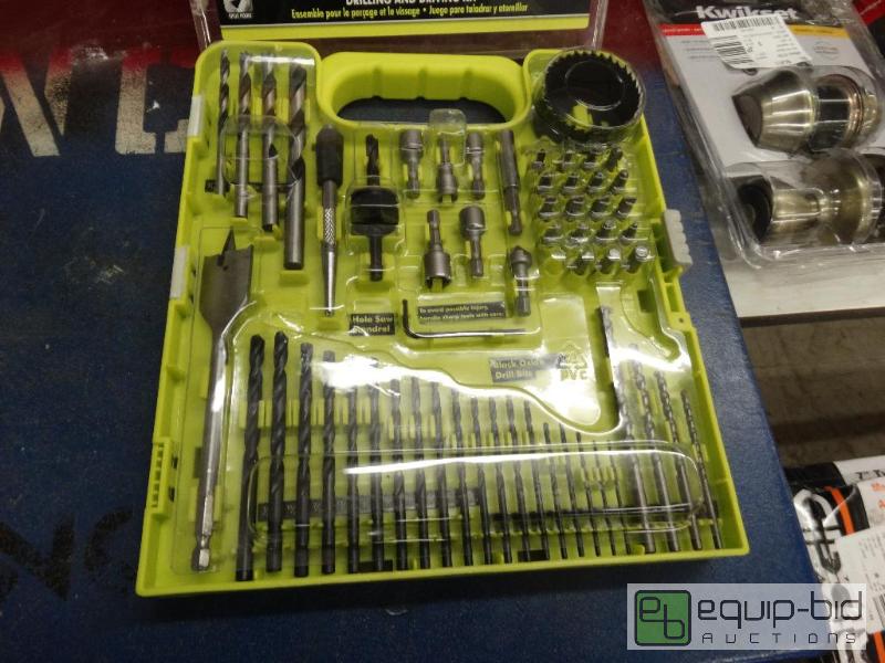 lot 21 image: Ryobi&nbsp60 Pc Drilling &amp Driving Kit I...