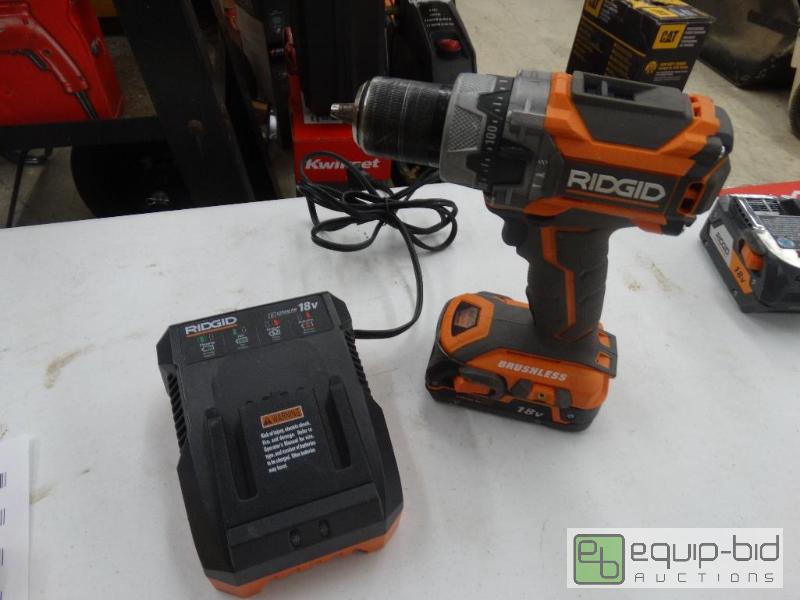 lot 212 image: Ridgid&nbsp18 Volt Brushless&nbsp12 Drill...