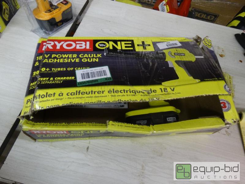 lot 256 image: Ryobi&nbsp18 Volt Power Caulk &amp Adhesive...