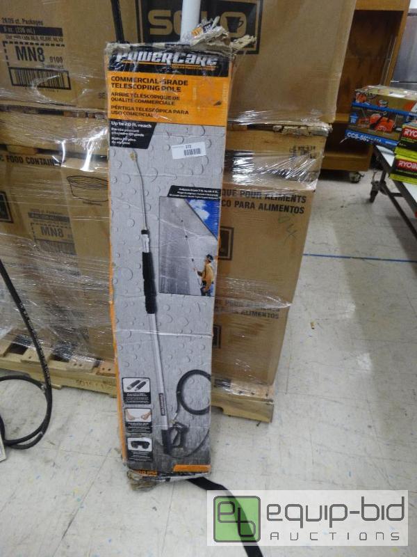 lot 272 image: Commercial Grade Telescoping Extension Pole, ...