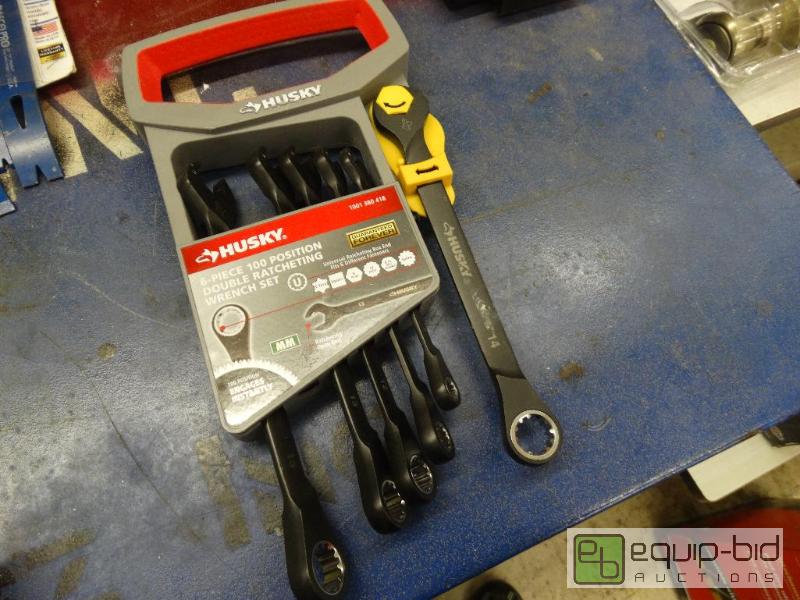lot 28 image: Husky 6 Pc Wrench Set....