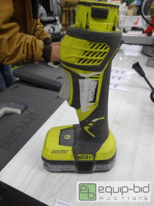 lot 290 image: Ryobi&nbspPower Head &amp Battery....