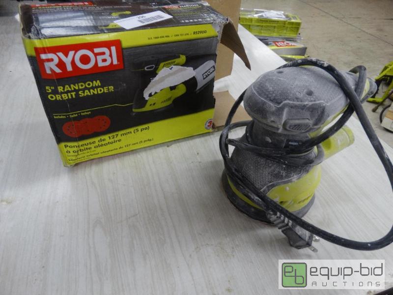 lot 296 image: Ryobi&nbsp5 Random Orbit Sander....