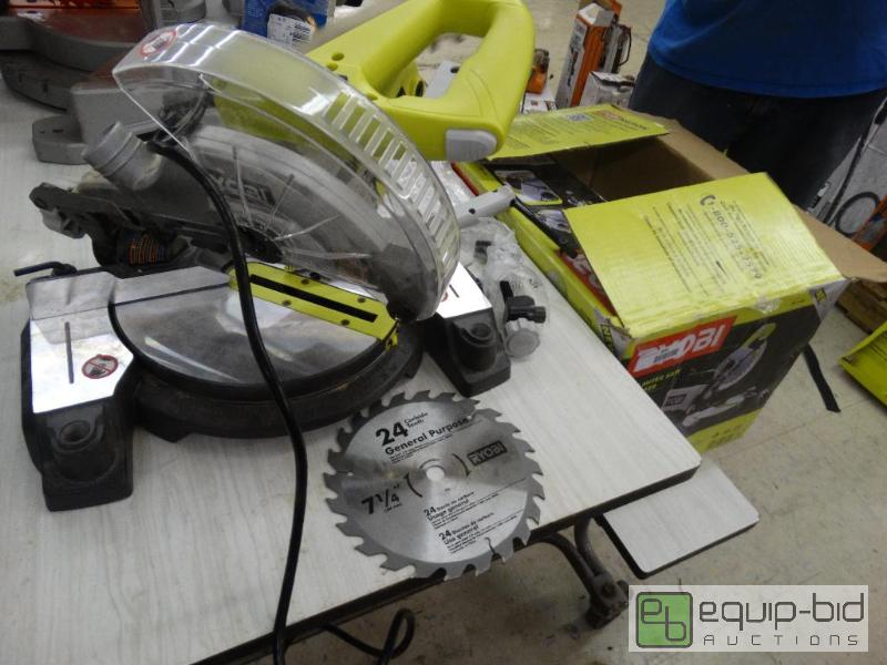 lot 302 image: Ryobi&nbsp7 12 Miter Saw WCaser....