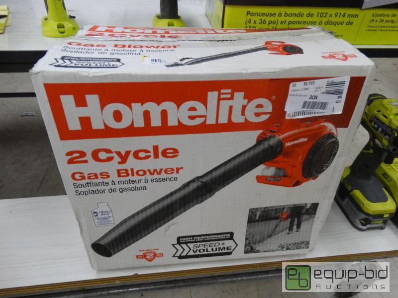 lot 308 image: Homelite&nbsp2 Cycle Gas Blower....