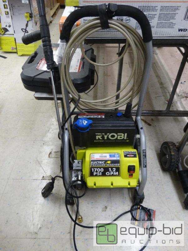 lot 314 image: Ryobi&nbsp1700 PSI Electric Power Washer....