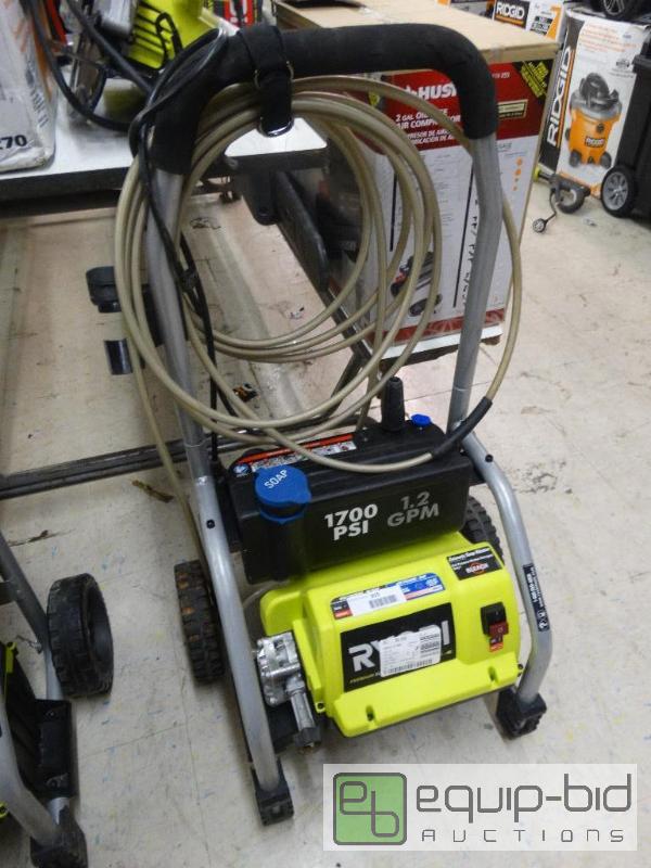 lot 315 image: Ryobi&nbsp1700 PSI Electric Power Washer....