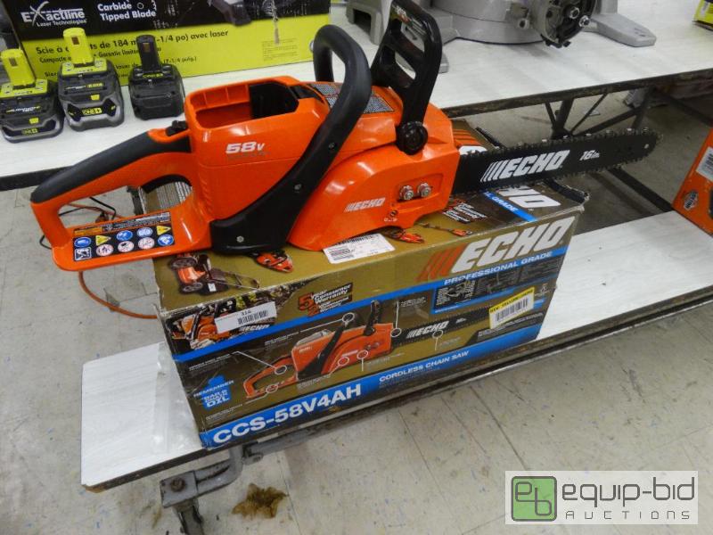 lot 316 image: Echo Professional Grade 58 Volt Cordless 16 ...