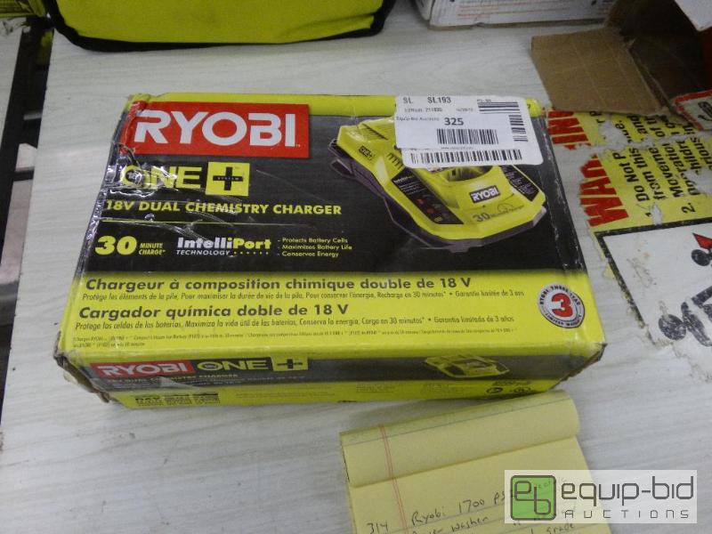 lot 325 image: Ryobi&nbspCharger....