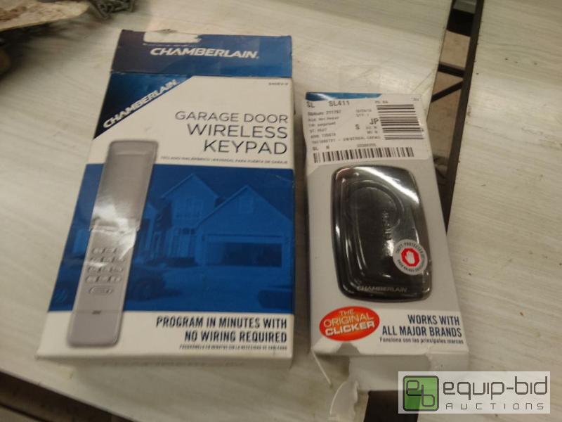 lot 326 image: Chamberlain Wireless Garage Door KeypadRemot...