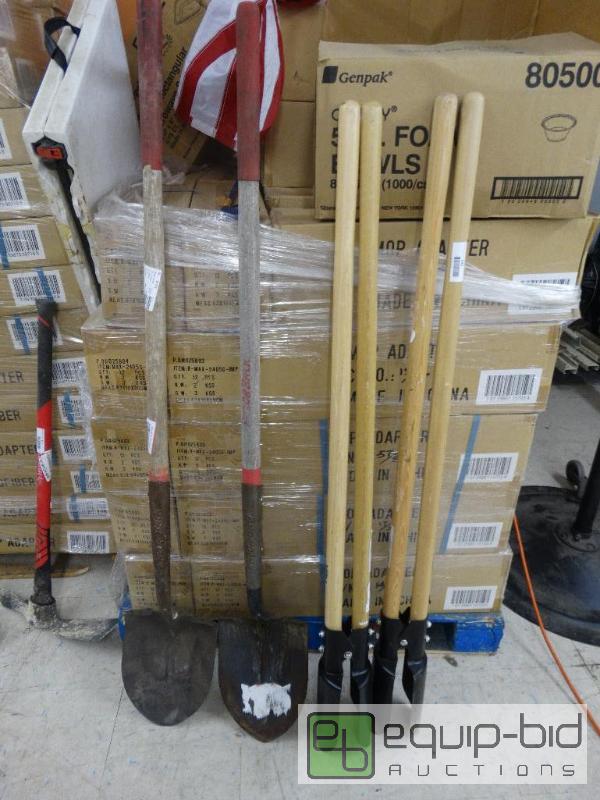 lot 332 image: 2 Shovels2 Post Hole Diggers....