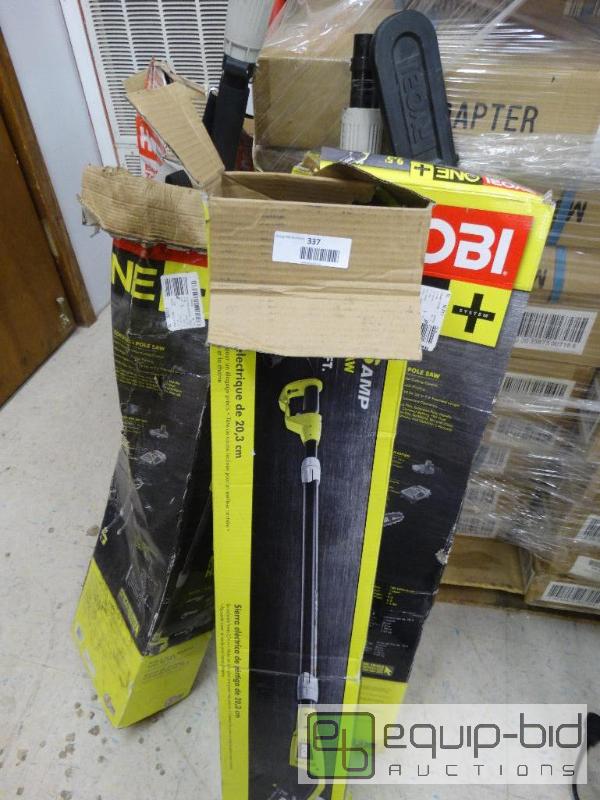 lot 337 image: 3 Ryobi Electric Tree Saw Untested....