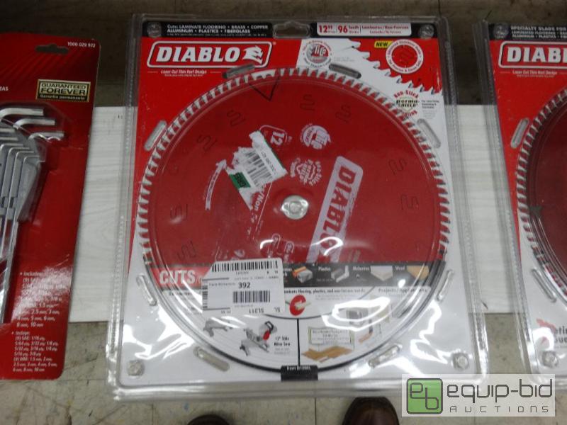 lot 392 image: Diablo 12 96 Teeth Saw Blade....