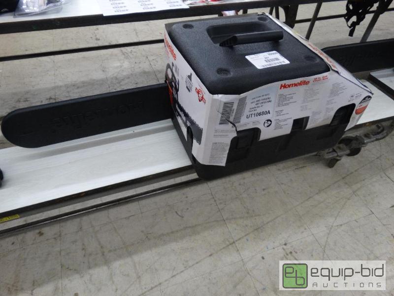 lot 397 image: Homelite&nbsp18 Chainsaw WCase....