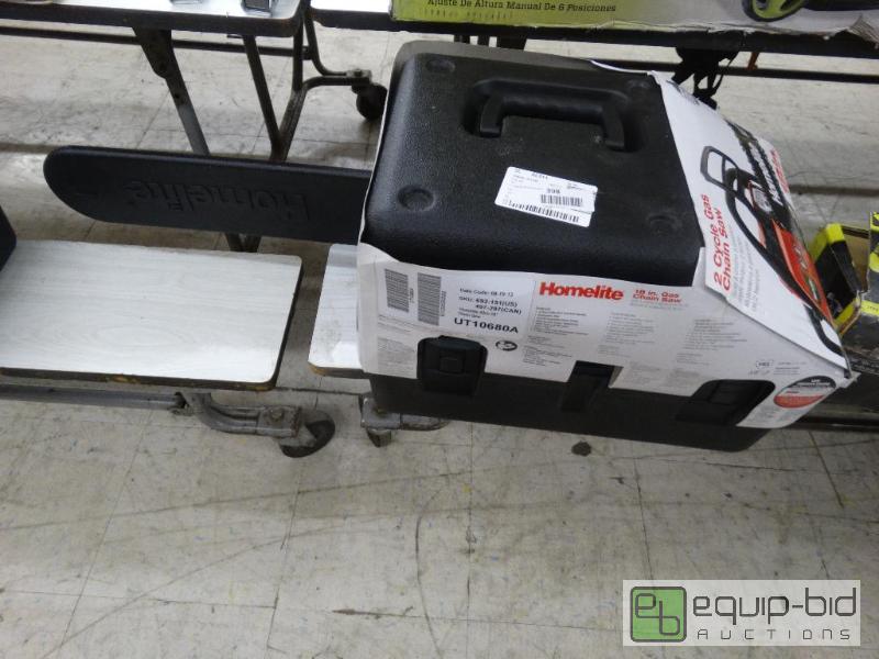 lot 398 image: Homelite 18 Chainsaw WCase....