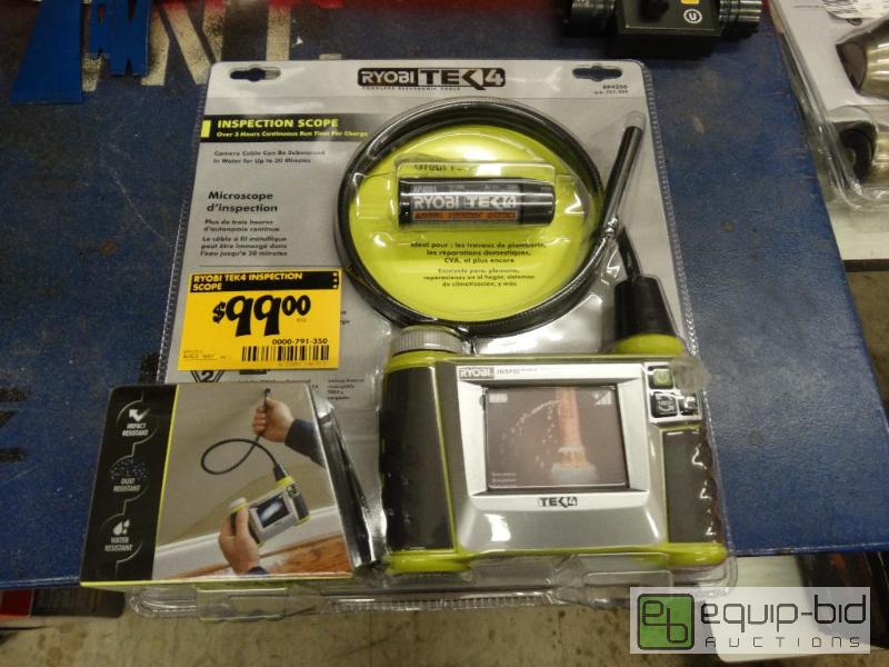 lot 40 image: Ryobi Inspection Scope WBattery - New In Pac...