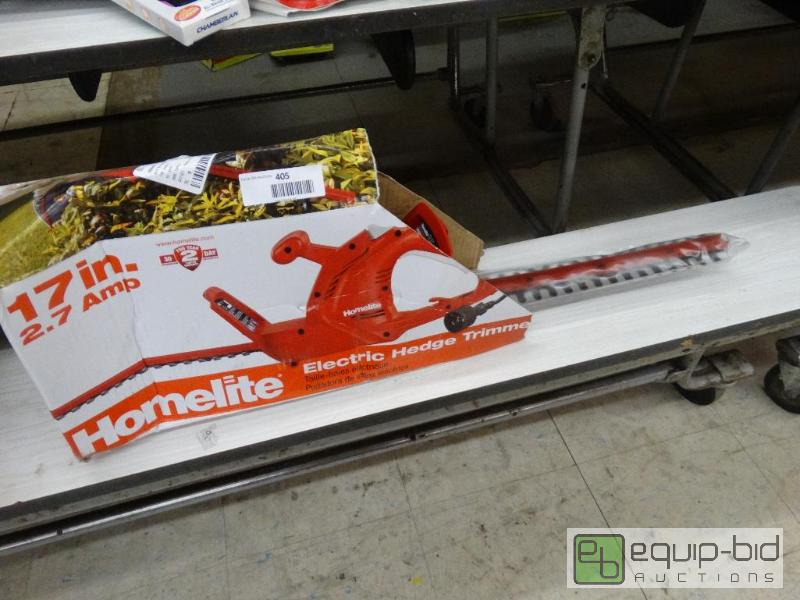lot 405 image: Homelite&nbsp17 Hedge Trimmer....