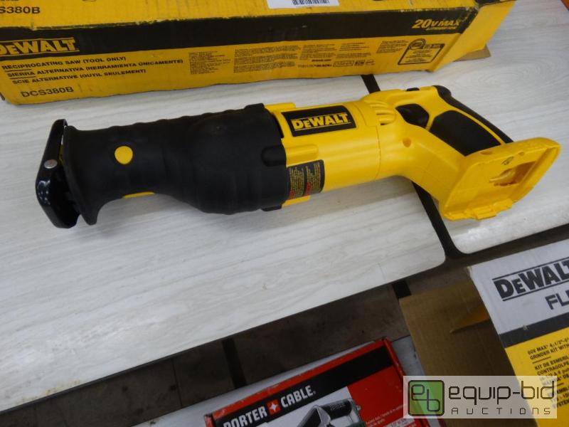 lot 407 image: Dewalt&nbsp20 Volt Max Reciprocating Saw - T...
