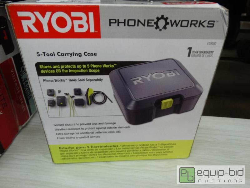 lot 413 image: Ryobi&nbspPhone Works 5 tool Carrying Case....