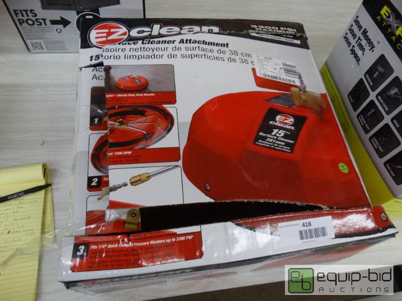 lot 418 image: EZ Clean 15 Surface Cleaner Attachment....