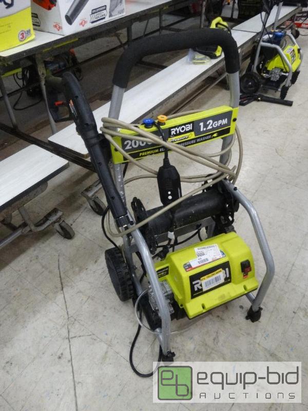 lot 426 image: Ryobi Electric 2000 PSI Pressure Washer - Par...