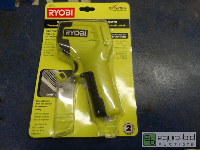 lot 44 image: Ryobi Non-Contact Infrared Thermometer In Pac...