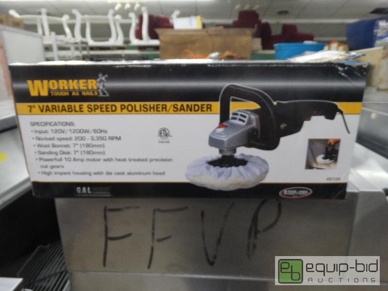 lot 441 image: 7 Variable Speed PolisherSander....