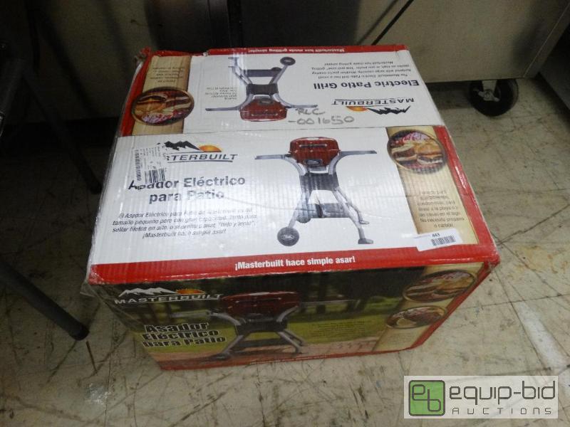 lot 443 image: Master Built Electric Patio Grill....