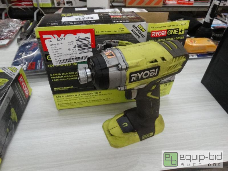 lot 444 image: Ryobi&nbsp18 Volt 3 Speed Impact Driver - To...