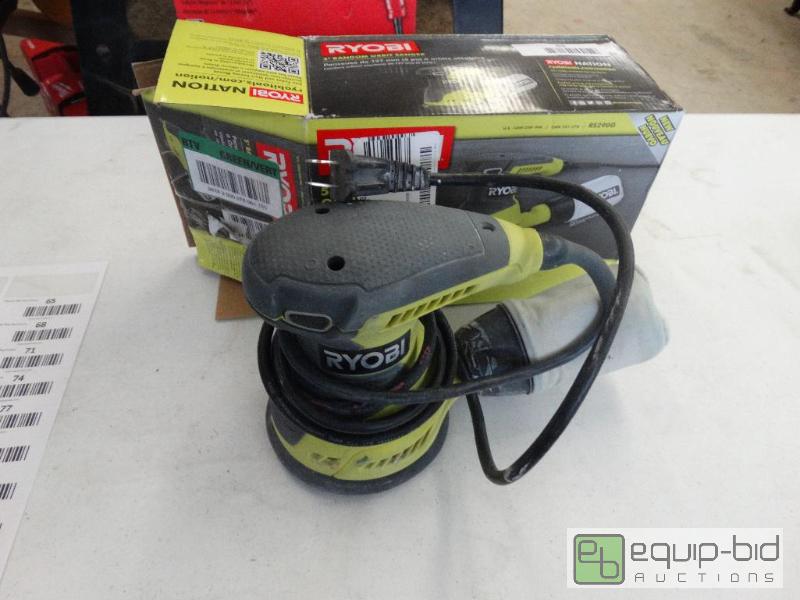 lot 63 image: Ryobi&nbsp5 Random Orbit sander In Box....