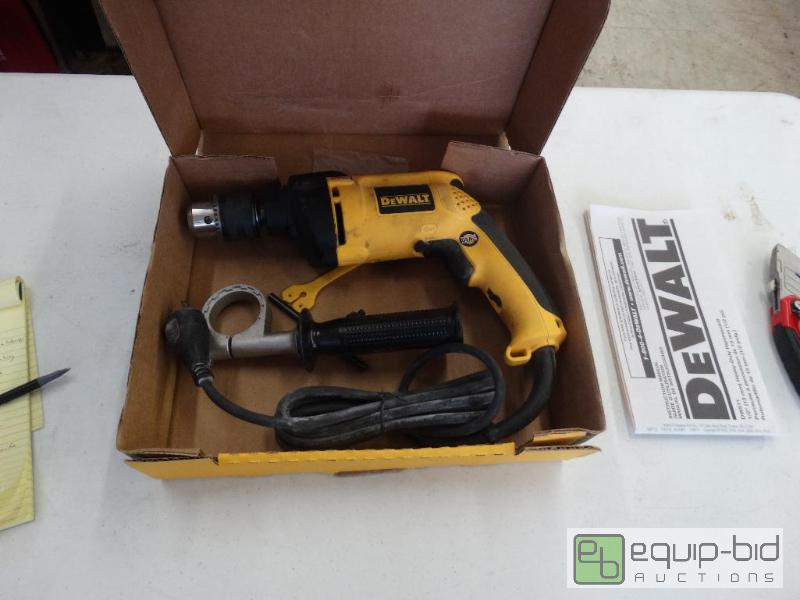 lot 67 image: Dew3alt&nbsp12 Electric Hammer Drill In Bo...