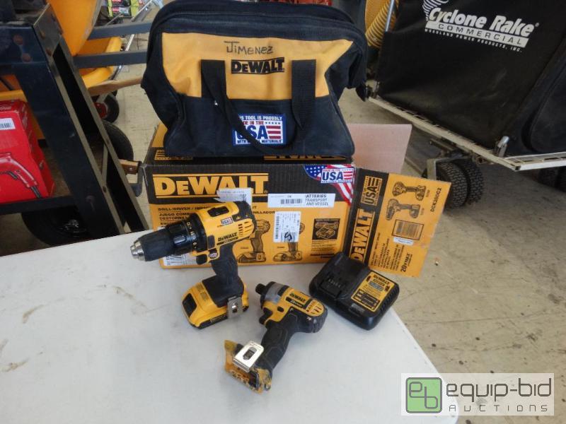 lot 74 image: Dewalt&nbsp20 Volt Max Drill Driver Impact ...