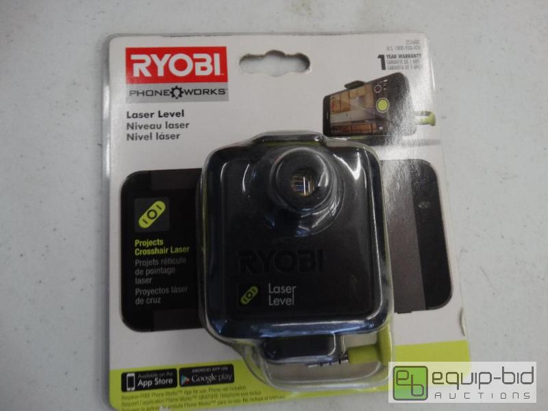 lot 84 image: Ryobi&nbspPhone Works Laser Level In Package...
