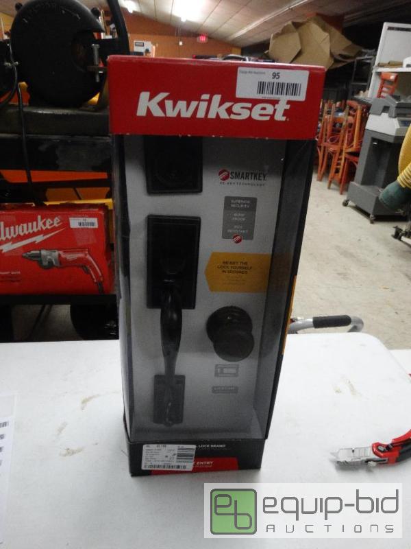 lot 95 image: Kwikset&nbspFront Entry Smart Key Door Set I...