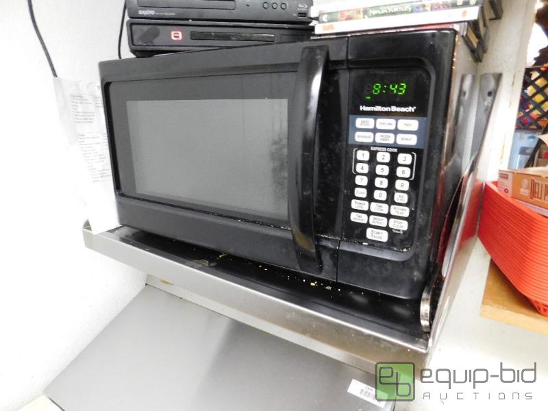 lot 1309 image: Stainless Steel Wall Mount Shelf
