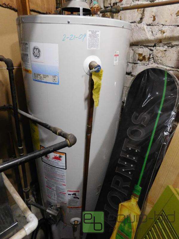 lot 1348 image: GE Water Heater