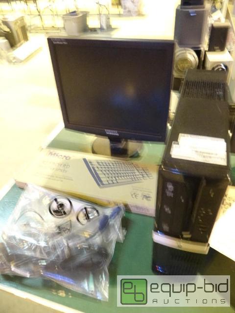 lot 2064 image: Hp 3000 Complete Desktop Set Speakers Not Included Windows 7 Operating System 3 ...
