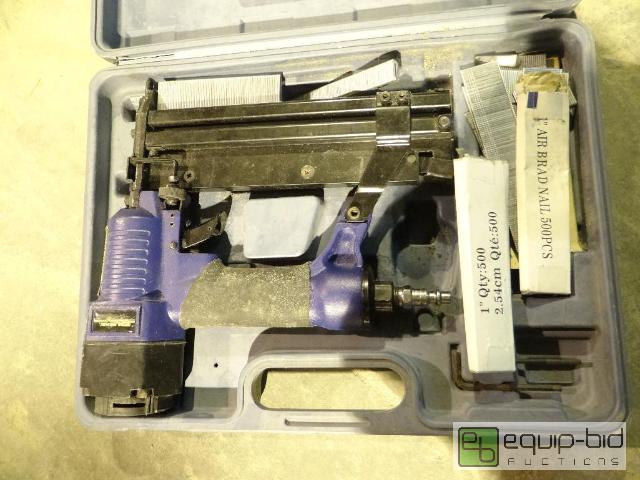 lot 2070 image: Central Pneumatic Air Nailer w Case